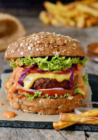 BigBoss StAndrews  Vegan Burger